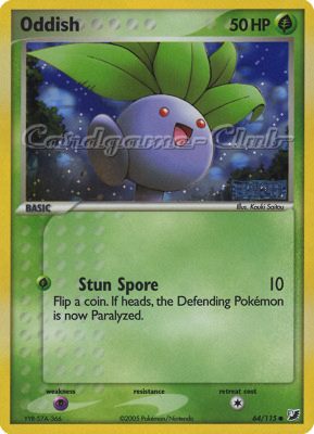 064 / 115 Oddish comune foil speciale (EN) -NEAR MINT-