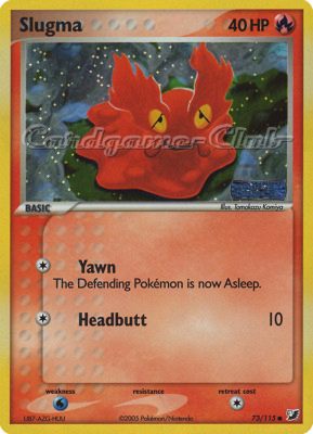 073 / 115 Slugma comune foil speciale (EN) -NEAR MINT-