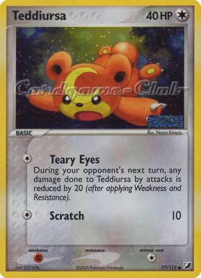 077 / 115 Teddiursa comune foil speciale (EN) -NEAR MINT-