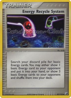 081 / 115 Energy Recycle System non comune foil speciale (EN) -NEAR MINT-