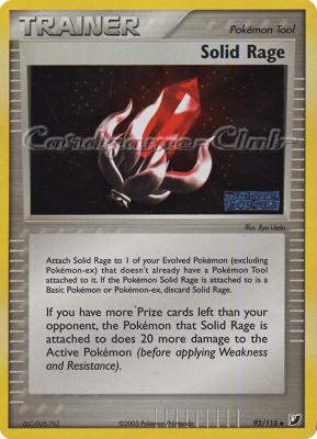 092 / 115 Solid Rage non comune foil speciale (EN) -NEAR MINT-