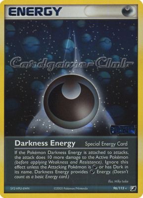 096 / 115 Darkness Energy rara foil speciale (EN) -NEAR MINT-
