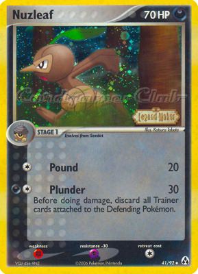 41 / 92 Nuzleaf non comune foil speciale (EN) -NEAR MINT-