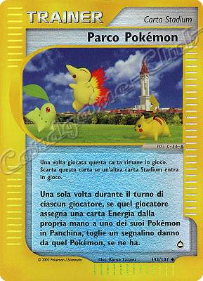 131 / 147 Parco Pokemon non comune foil reverse (IT) -NEAR MINT-