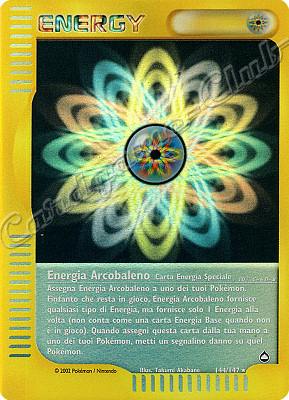 144 / 147 Energia Arcobaleno rara foil reverse (IT) -NEAR MINT-