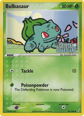 045 / 100 Bulbasaur comune foil speciale (EN) -NEAR MINT-