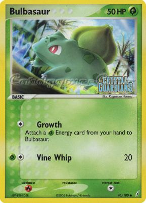 046 / 100 Bulbasaur comune foil speciale (EN) -NEAR MINT-