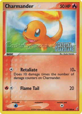 048 / 100 Charmander comune foil speciale (EN) -NEAR MINT-