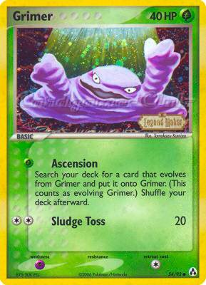 54 / 92 Grimer comune foil speciale (EN) -NEAR MINT-