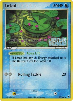 055 / 100 Lotad comune foil speciale (EN) -NEAR MINT-
