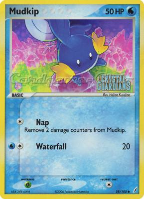 058 / 100 Mudkip comune foil speciale (EN) -NEAR MINT-