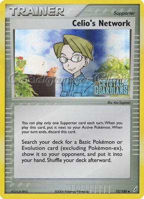 073 / 100 Celio's Network non comune foil speciale (EN) -NEAR MINT-