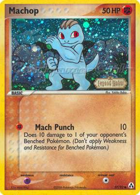 57 / 92 Machop comune foil speciale (EN) -NEAR MINT-