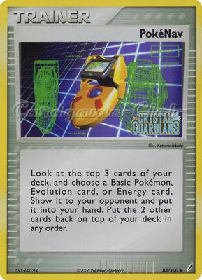 083 / 100 Poke'Nav non comune foil speciale (EN) -NEAR MINT-