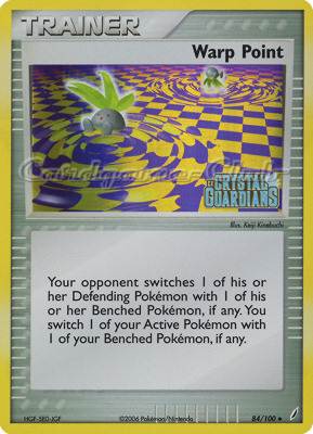 084 / 100 Warp Point non comune foil speciale (EN) -NEAR MINT-