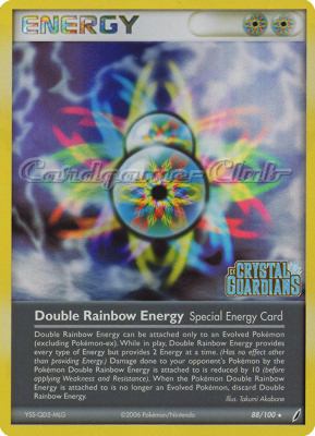 088 / 100 Double Rainbow Energy rara foil speciale (EN) -NEAR MINT-
