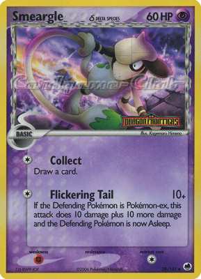 039 / 101 Smeargle Delta Species non comune foil speciale (EN) -NEAR MINT-