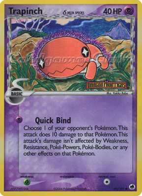 069 / 101 Trapinch Delta Species comune foil speciale (EN) -NEAR MINT-