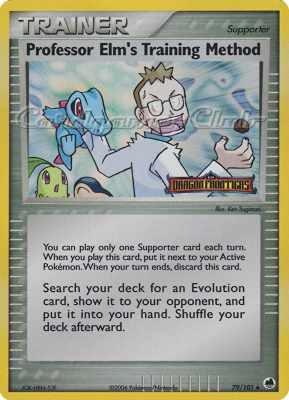079 / 101 Professor Elm's Training Method non comune foil speciale (EN) -NEAR MINT-