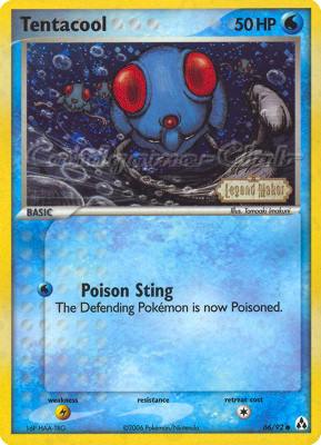 66 / 92 Tentacool comune foil speciale (EN) -NEAR MINT-