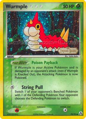 70 / 92 Wurmple comune foil speciale (EN) -NEAR MINT-