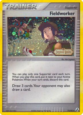 73 / 92 Fieldworker non comune foil speciale (EN) -NEAR MINT-