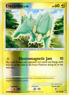 081 / 123 Electrike LV.16 comune foil reverse (EN) -NEAR MINT-