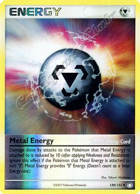 120 / 123 Metal Energy non comune foil reverse (EN) -NEAR MINT-