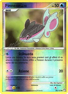 083 / 123 Finneon LIV.12 comune foil reverse (IT) -NEAR MINT-