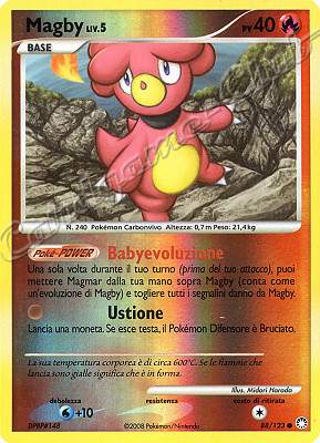 088 / 123 Magby LIV.5 comune foil reverse (IT) -NEAR MINT-