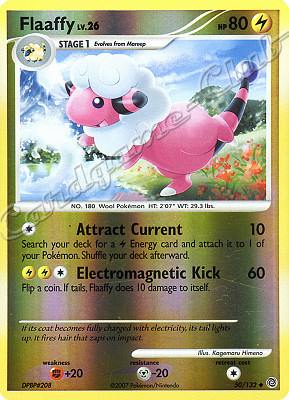 050 / 132 Flaaffy LV.26 non comune foil reverse (EN) -NEAR MINT-