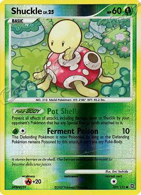 109 / 132 Shuckle LV.25 comune foil reverse (EN) -NEAR MINT-