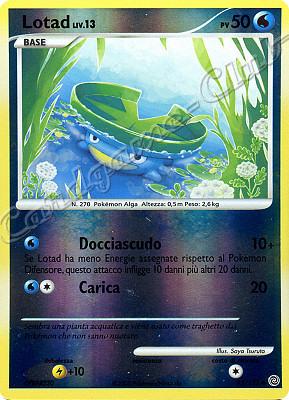 092 / 132 Lotad LIV.13 comune foil reverse (IT) -NEAR MINT-