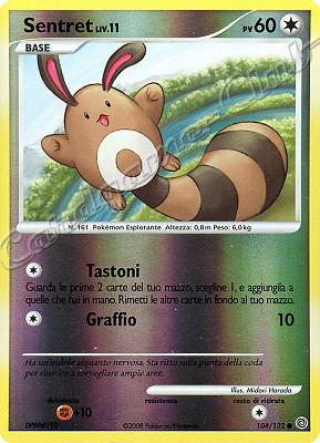 104 / 132 Sentret LIV.11 comune foil reverse (IT) -NEAR MINT-