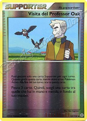122 / 132 Visita del Professor Oak non comune foil reverse (IT) -NEAR MINT-