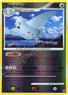 011 / 106 Togekiss LV.51 rara foil reverse (EN) -NEAR MINT-
