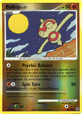 060 / 106 Baltoy LV.11 comune foil reverse (EN) -NEAR MINT-