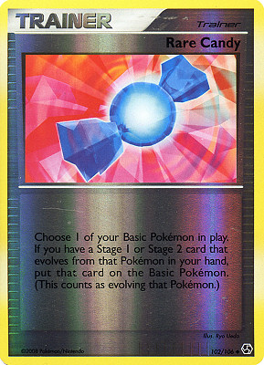102 / 106 Rare Candy comune foil reverse (EN) -NEAR MINT-