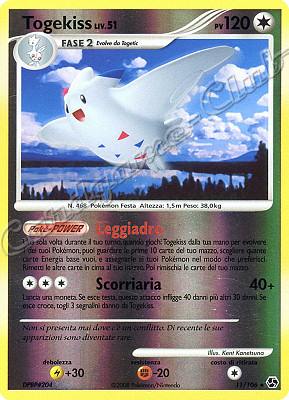 011 / 106 Togekiss LIV.51 rara foil reverse (IT) -NEAR MINT-