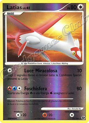 022 / 106 Latias LIV.45 rara foil reverse (IT) -NEAR MINT-