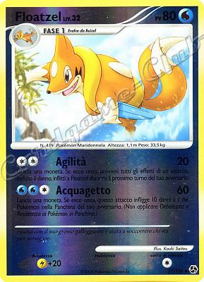037 / 106 Floatzel LIV.32 non comune foil reverse (IT) -NEAR MINT-