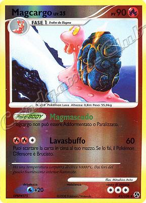 045 / 106 Magcargo LIV.35 non comune foil reverse (IT) -NEAR MINT-