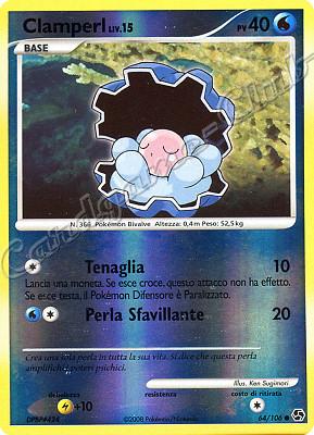 064 / 106 Clamperl LIV.15 comune foil reverse (IT) -NEAR MINT-