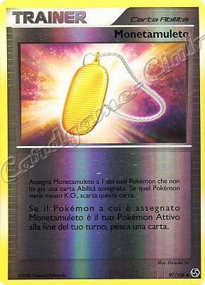 097 / 106 Monetamuleto non comune foil reverse (IT) -NEAR MINT-