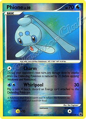027 / 100 Phione LV.20 rara foil reverse (EN) -NEAR MINT-