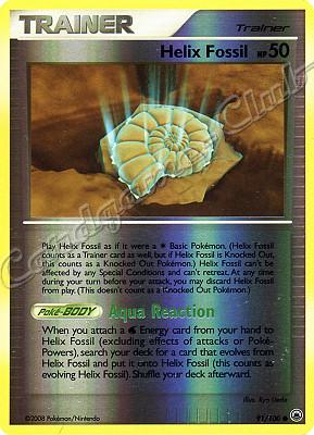 091 / 100 Helix Fossil HP 50 comune foil reverse (EN) -NEAR MINT-