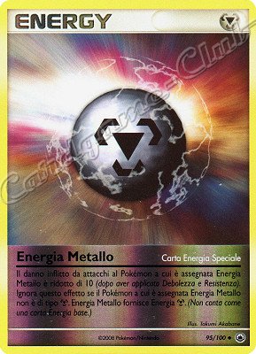 095 / 100 Energia Metallo non comune foil reverse (IT) -NEAR MINT-