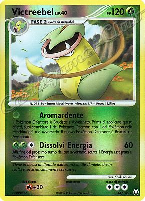 044 / 146 Victreebel LIV.40 rara foil reverse (IT) -NEAR MINT-