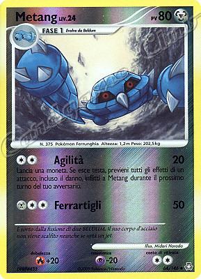 064 / 146 Metang LIV.24 non comune foil reverse (IT) -NEAR MINT-