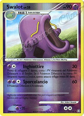 072 / 146 Swalot LIV.35 non comune foil reverse (IT) -NEAR MINT-